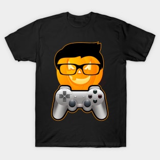 Halloween Funny Gamer Pumpkin Gift T-Shirt